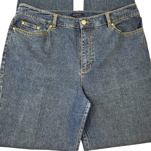 Jones New York Signature Straight Leg Jeans Size 14 Women's - Picture 3 of 12